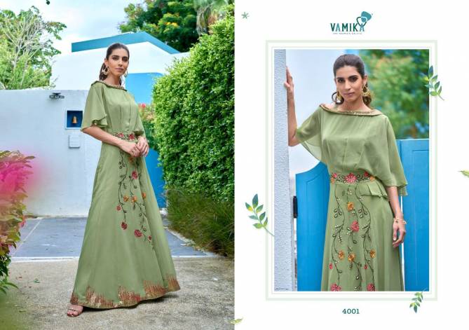 Vamika Sofiyan Festive Wear Wholesale Gown Collection